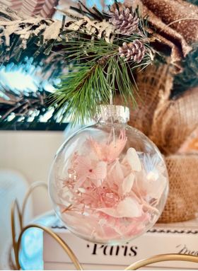 Dried and Preserved Glass Bauble - Small