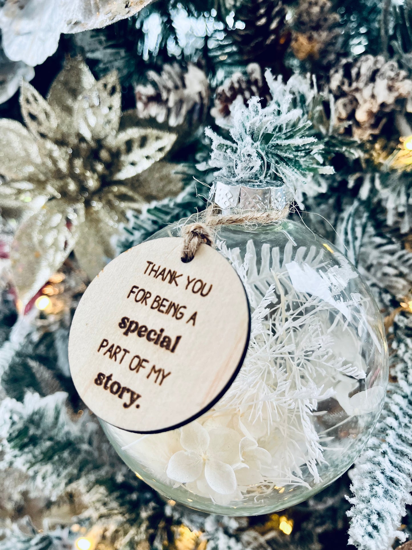 Appreciation Keepsake Bauble - 10cm