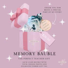 Appreciation Keepsake Bauble - 10cm