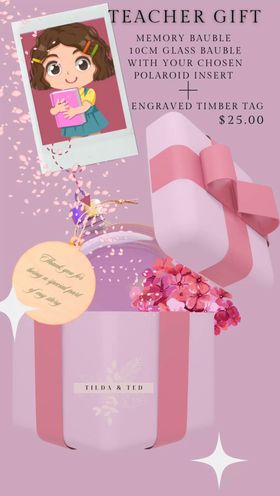 Appreciation Keepsake Bauble - 10cm