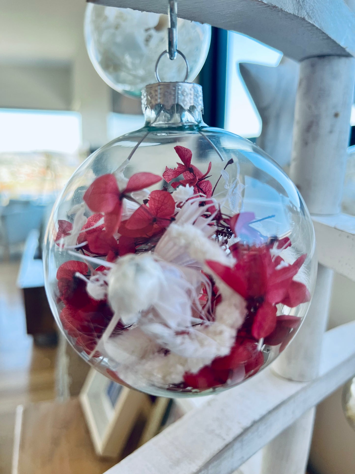 Dried and Preserved Glass Bauble - Large